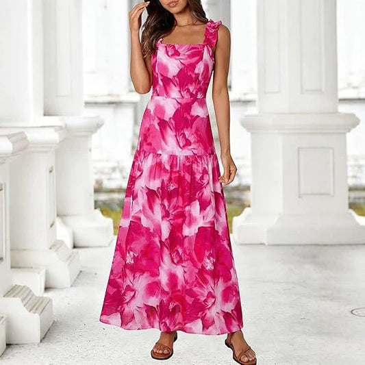 Womens Fashionable Sleeveless Summer Dress — Kravori