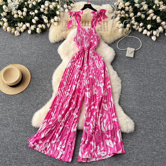 Travel Vacation Wear Jumpsuit Women's Summer — Kravori
