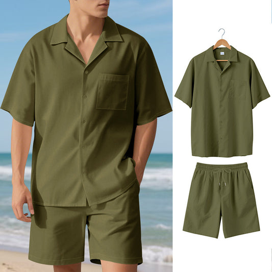 Men's Summer Suit Loose Casual Light Luxury — Kravori