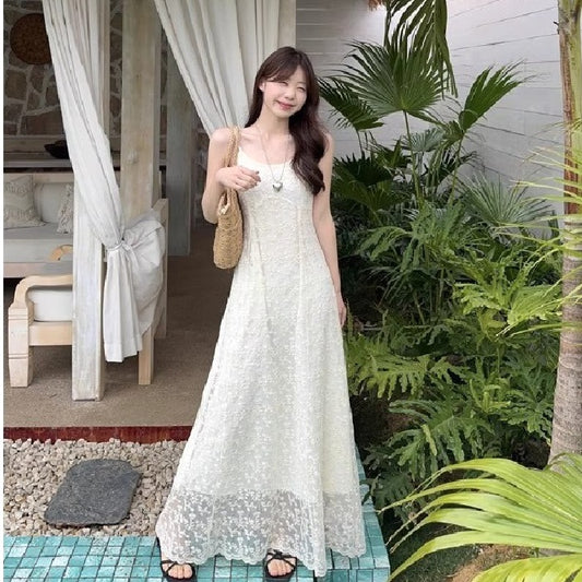 Women's Summer Lace Jacquard Vacation Skirt — Kravori