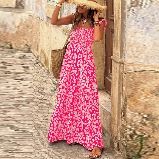 Vacation Style Sling Dress Women — Kravori